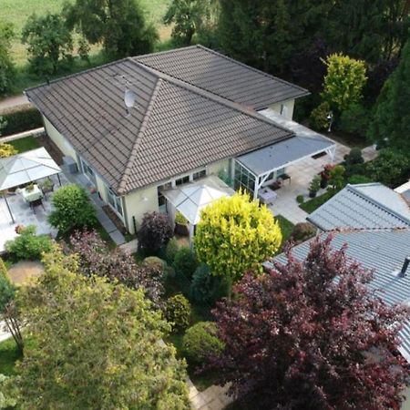 Ferienhaus Blaumond Mit Gartensauna Wandlitz Kültér fotó